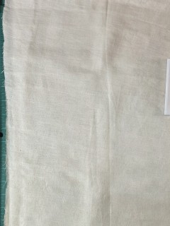 17091 100% Washed Linen Wedding White