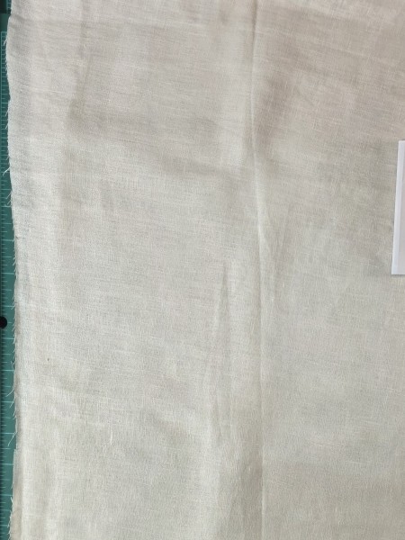 17091 100% Washed Linen Wedding White