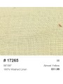 17265 100% Washed linen Almost Yellow