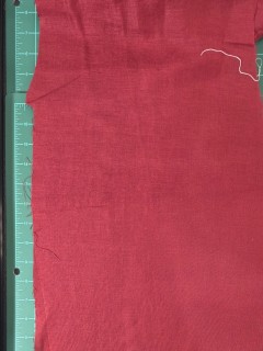 17266 100% Washed Linen Deep Red 17266 100% Washed Linen Deep Red