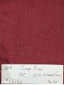 17266 100% Washed Linen Deep Red