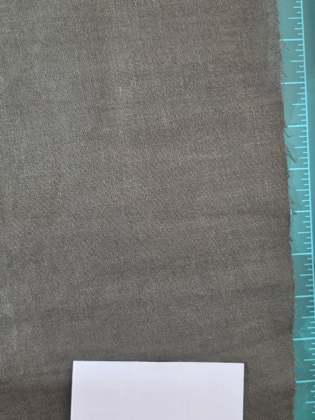 17267 100% Washed Linen Almost Green or Charcole Dust
