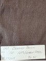 17269 100% Washed Linen Charcole Brown