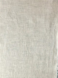 17395 100% Washed Linen White Chocolatte