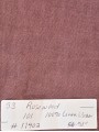 17402 100% Washed Linen Rosewood