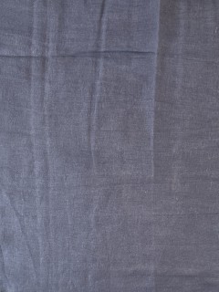 17555 100% Washed Linen Night Blue Black