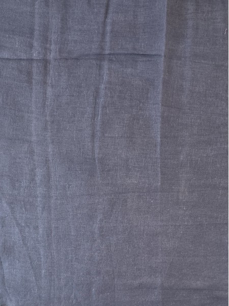 17555 100% Washed Linen Night Blue Black