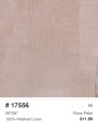 17556 100% Washed Linen Rose Petal
