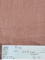18996 100% Washed Linen Rose