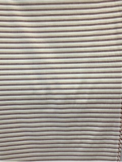 19264 Cotton Linen Tan Burgundy