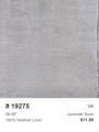 19275 100% Washed Linen Lavender Dusk