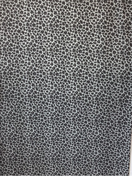 19278 Poly Knit Black and White