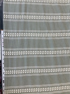 19652 Poly Rayon Gingham Black and White