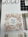 20121 100% Polyester Brown Floral