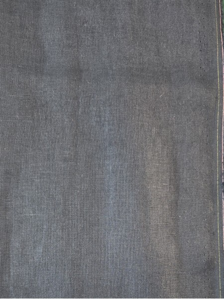 20181 100% Washed Linen Navy