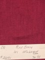 20191 100% Washed Linen Red Berry