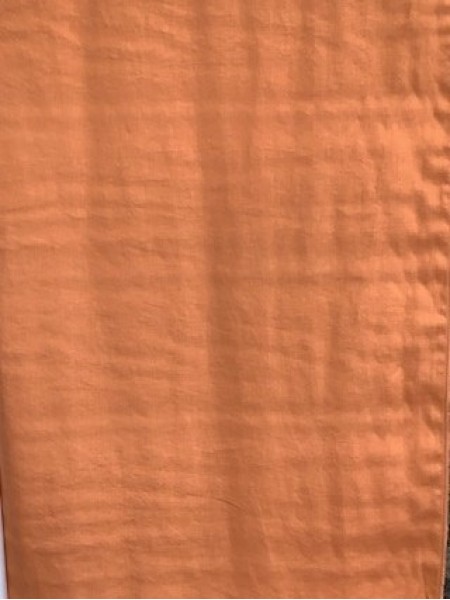 20213 100% Washed Linen Tangerine