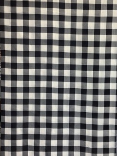 20277 Cotton Twill Black and Gray 20277 Cotton Twill Black and Gray