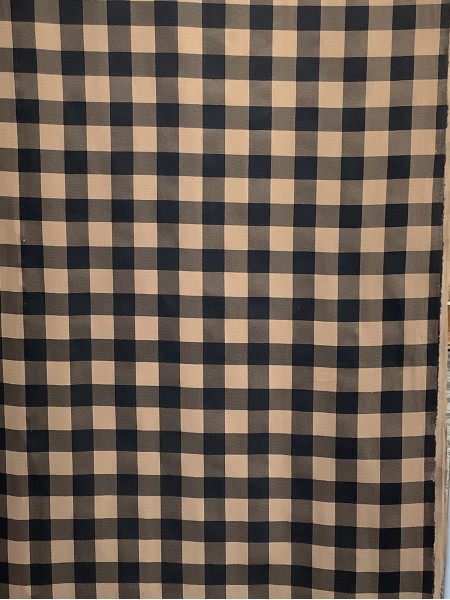 20279 Cotton Twill Tan and Black
