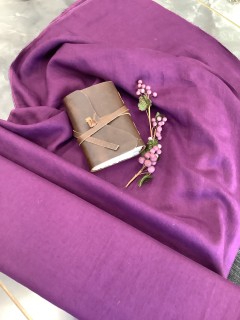 20434 100% Washed Linen Mountain Grape