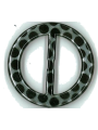 Round Patterned Buckle 1 1/4" Round Patterned Buckle 1 1/4"