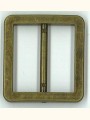 Square Metal Slide Buckle 1 1/4"