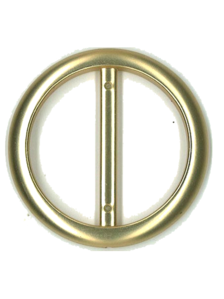 Gold Round Buckle