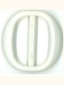 Oval Metal Buckle 1 1/4"