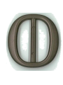 Oval Metal Buckle 1 1/4"
