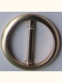 Antique Silver Round Buckle