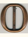 Oval Metal Buckle 1 1/4"