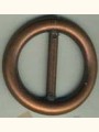 Round Metal Buckle 1"