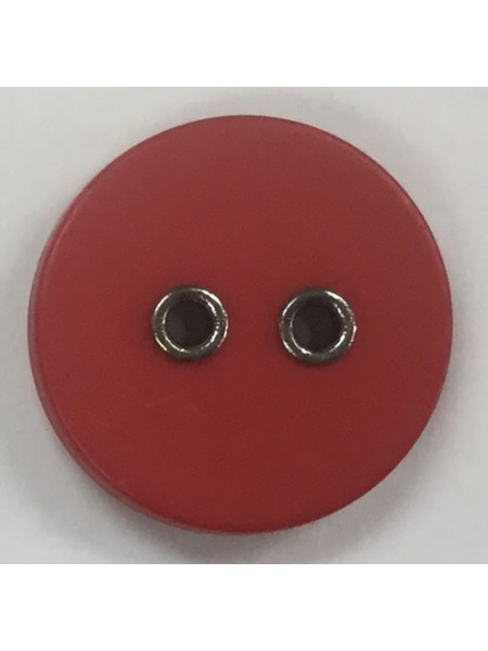 Button 1004 Plastic red  
