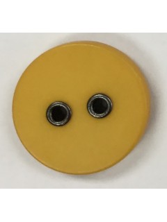 Button 1005 Plastic golden yellow  