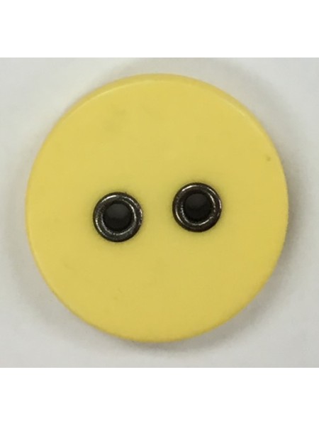 Button 1006 Plastic yellow  