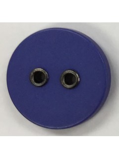 Button 1008 Plastic roayl blue  