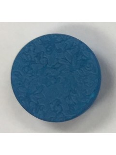 Button 1012 Plastic blue  