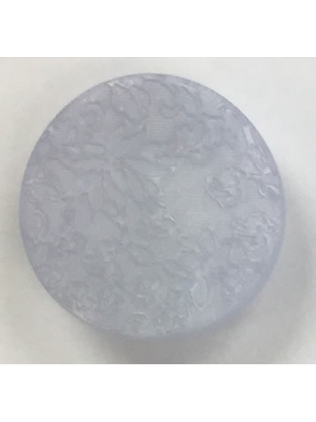 Button 1016 Plastic white  0.75