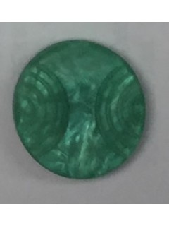 Button 1047 Plastic green  0.75