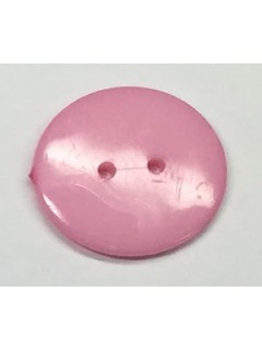 Button 1053 Plastic pink  0.875