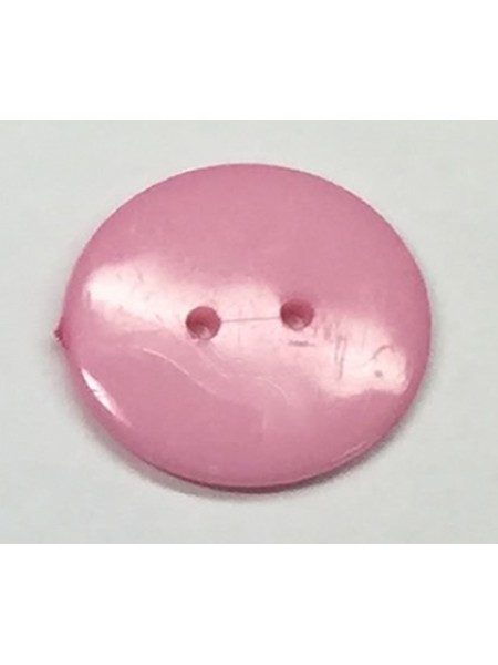 Button 1053 Plastic pink  0.875