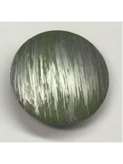 Button 891 Plastic olive shiny 0.875