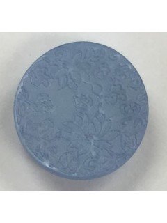 Button 1017 Plastic blue  0.75