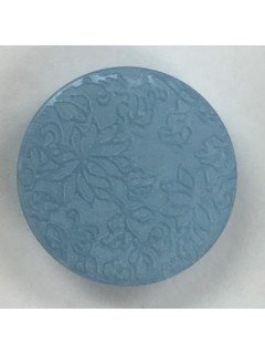 Button 1020 Plastic aqua  0.75