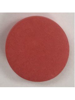 Button 1030 Plastic orange  0.875