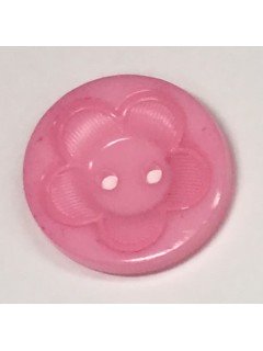 Button 1057 Plastic pink  1