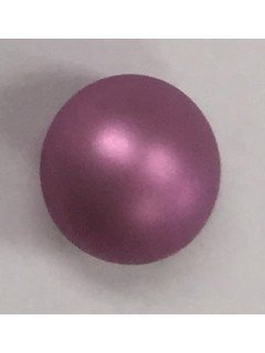 Button 973 Plastic pearl shiny 0.375