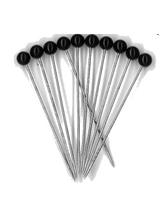 Black Head Pins