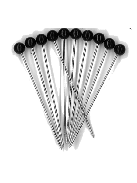 Black Head Pins