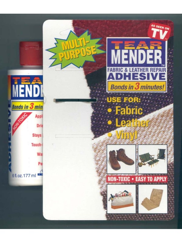 Tear Mender Fabric Adhesive  Tear Mender Leather Adhesive
